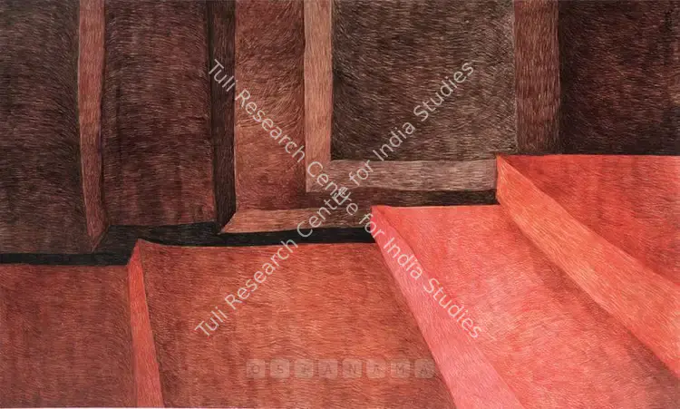 Iranna, Pooja (Artist). Standing Strong II. Watercolour on acid free paper, 2006 | Painting | FineArts | 00562726