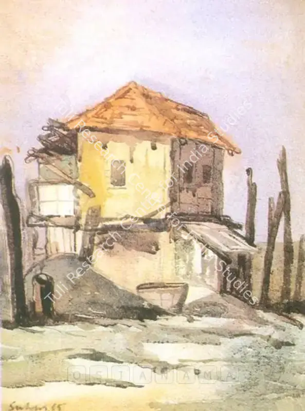 Roy, Suhas (Artist). Untitled. Watercolour on paper, 1965 | Painting | FineArts | 00375023