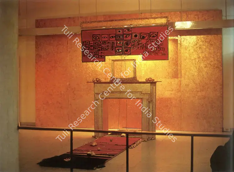 Pal, Gogi Saroj (Artist). Sihanvlokan - Red Saryu has Eyes. Multimedia Installation, 1993-1994 | Marg, 1996 | Installation | FineArts | 00675140