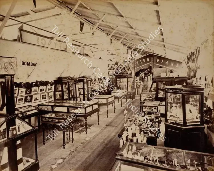 Narayan, Shew Shankar (Photographer), Bombay Manufactures Court, 1883-1884 | Antiquarian Photograph | Photography | 00115305