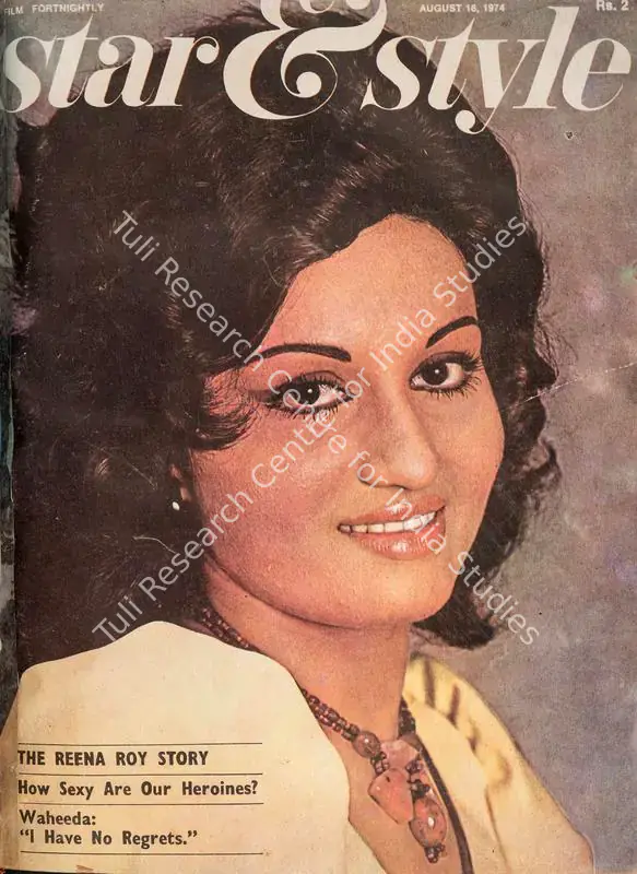 Ewing, Gulshan (Editor). Star & Style - A Film Fortnightly. 23(16). Bombay: J.C. Jain, 16 August 1974 | Magazine | CinemaEducation | 00808588