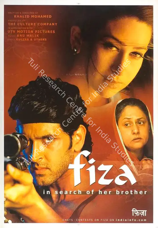 Guha, Pradeep (Producer), Fiza, 2000 | Full Sheet Poster | CinemaEducation | 00768809