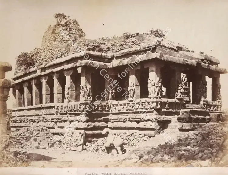 Biggs, Colonel Thomas (Photographer), Iwullee. Ruined Temple. From the South-east, c.1855 | Antiquarian Photograph | Photography | 00115071