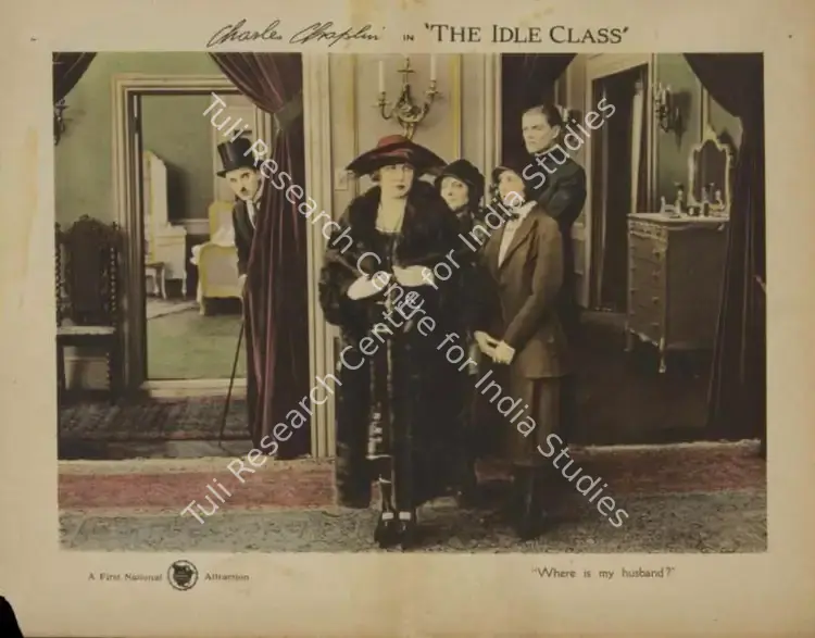 Totheroh, Roland (Cinematographer), The Idle Class, 1921 | Photographic Still Mounted on Lobby Card | CinemaEducation | 00795000