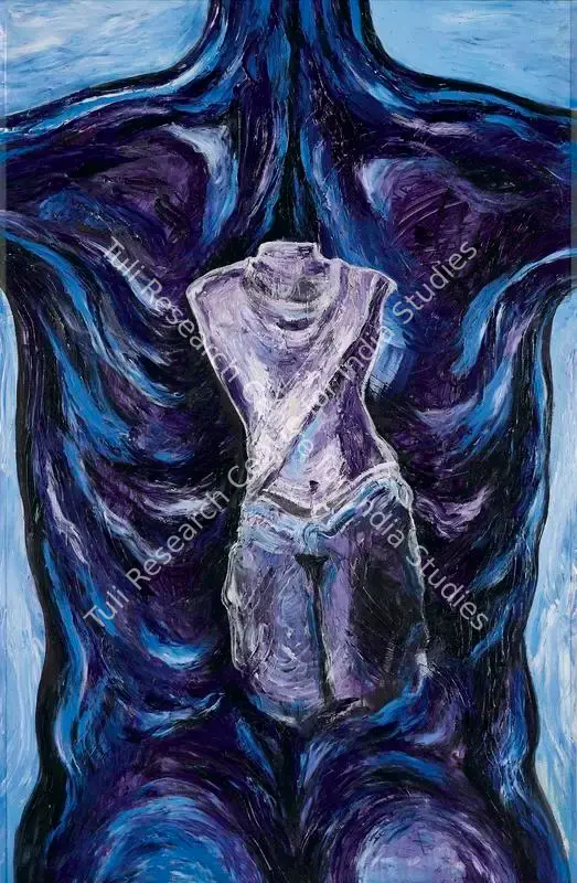 Kalkur, Ramesh (Artist). Scene Eight: Episode of Mahakal. Oil on canvas, 2007 | Painting | FineArts | 00417527