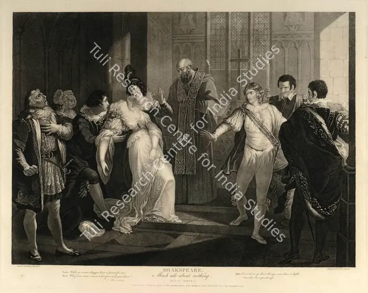 Hamilton, After William (Artist). Much Ado About Nothing-Act IV, Scene I, 1790 | Aquatint | PopCulture | 00092189