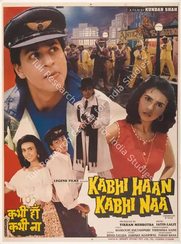 Mehrotra, Vikram (Producer), Kabhi Haan Kabhi Naa, 1993 | Full Sheet Poster | CinemaEducation | 00767877