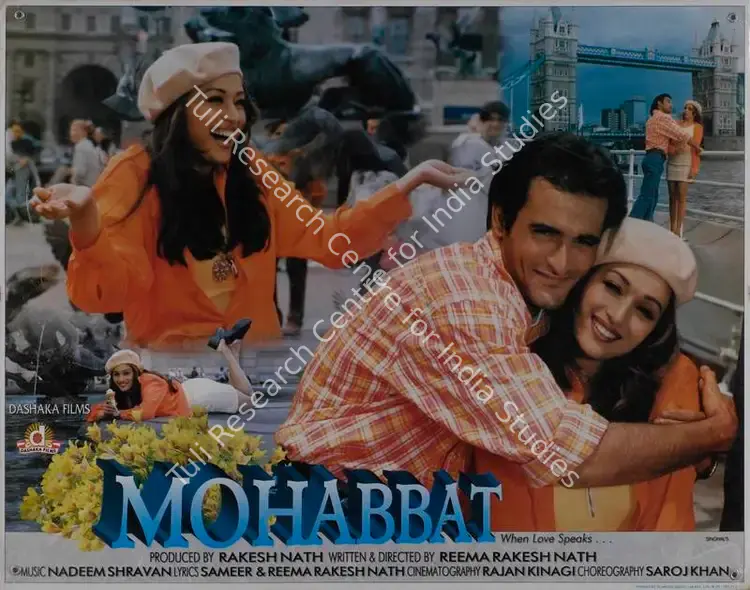 Nath, Rakesh (Producer), Mohabbat, 1997 | Lobby Card | CinemaEducation | 00786691