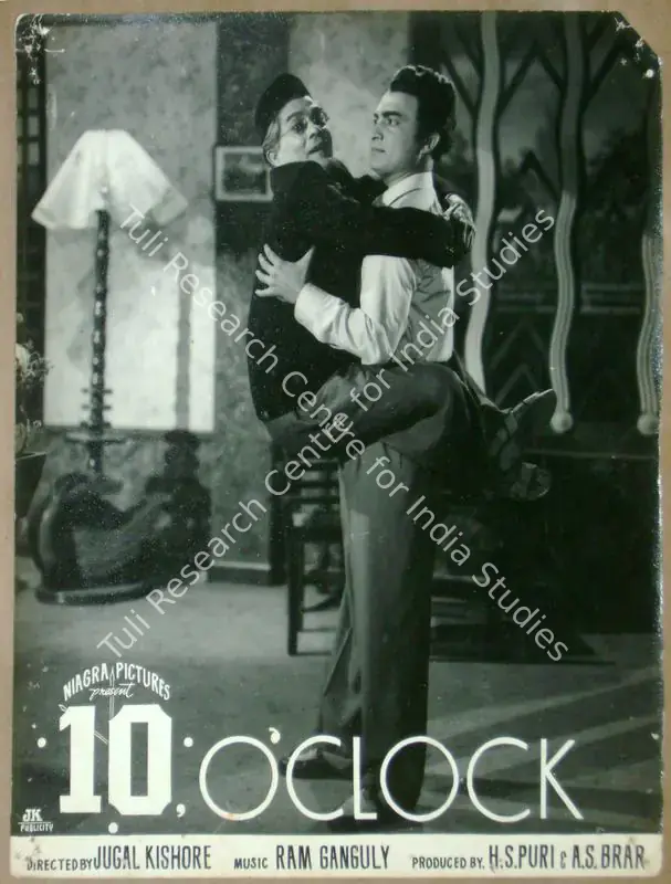 Brar, A.S. (Producer), 10 O Clock, 1958 | Lobby Card | CinemaEducation | 00809106