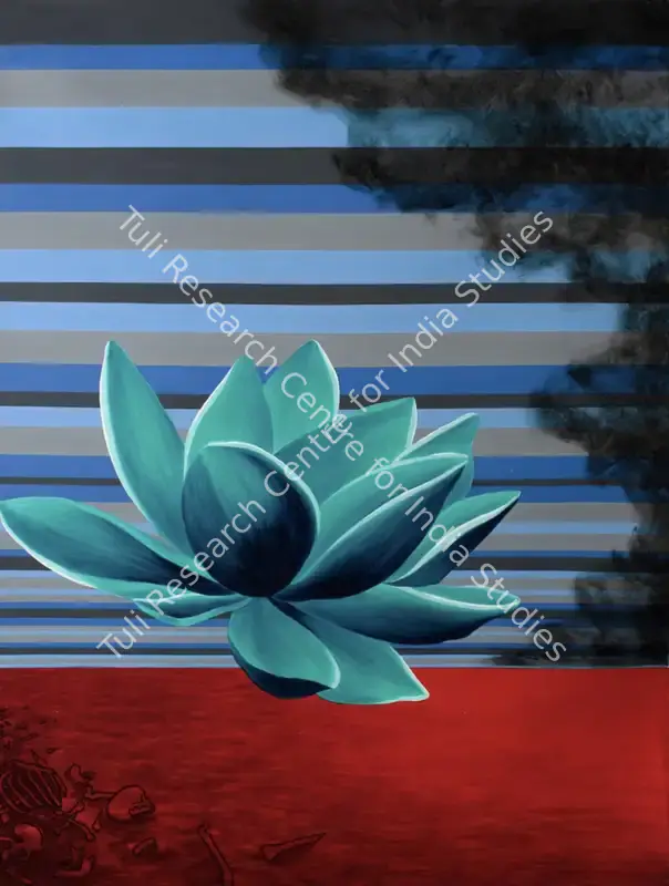 Bhardwaj, Ashutosh (Artist). Cannibal Garden (Series). Oil and acrylic on canvas, 2008 | Painting | FineArts | 00645053