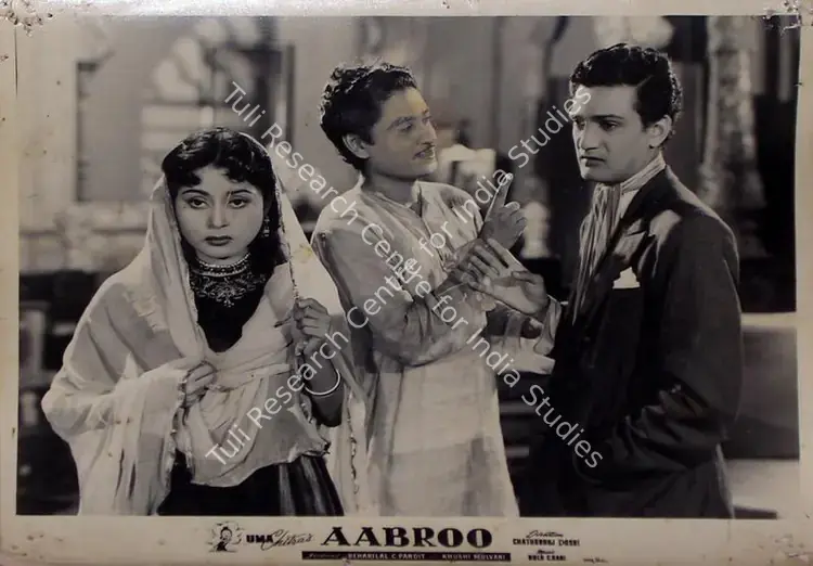 Mulvani, Khushi (Producer), Aabroo, 1956 | Lobby Card | CinemaEducation | 00809132