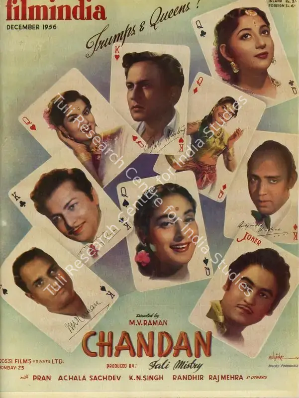 Patel, Baburao (Editor). Filmindia. 22(12). Bombay: Yusufali Nensey, December 1956 | Magazine | CinemaEducation | 00796665
