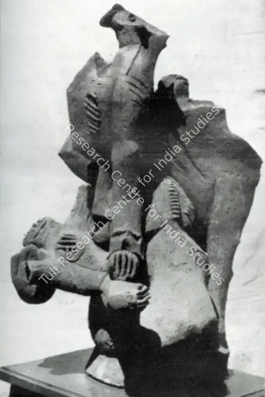 Nandhan, P.S. (Artist). Harbinger III. Terracotta, n.d. | Artrends, January 1973 - April 1976 | Sculpture | FineArts | 00551497