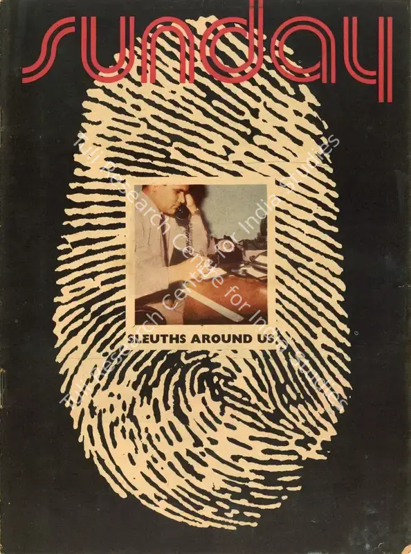 Sarkar, Aveek (Editor). Sunday. Calcutta: Ananda Bazar Patrika, 02 September 1973 | Magazine | CinemaEducation | 00842342