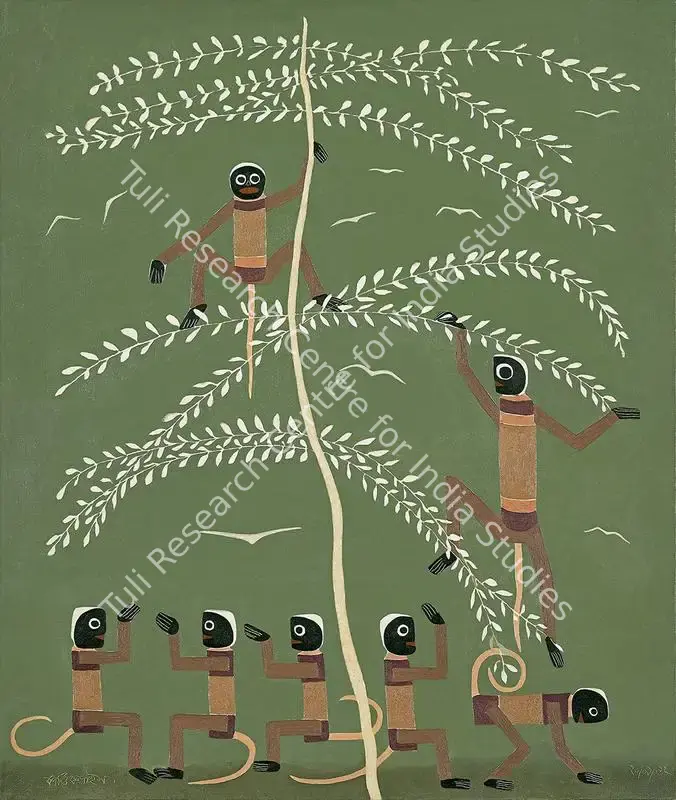 Pyne, Kartick Chandra (Artist). Untitled. Oil on canvas, 1992 | Painting | FineArts | 00417016