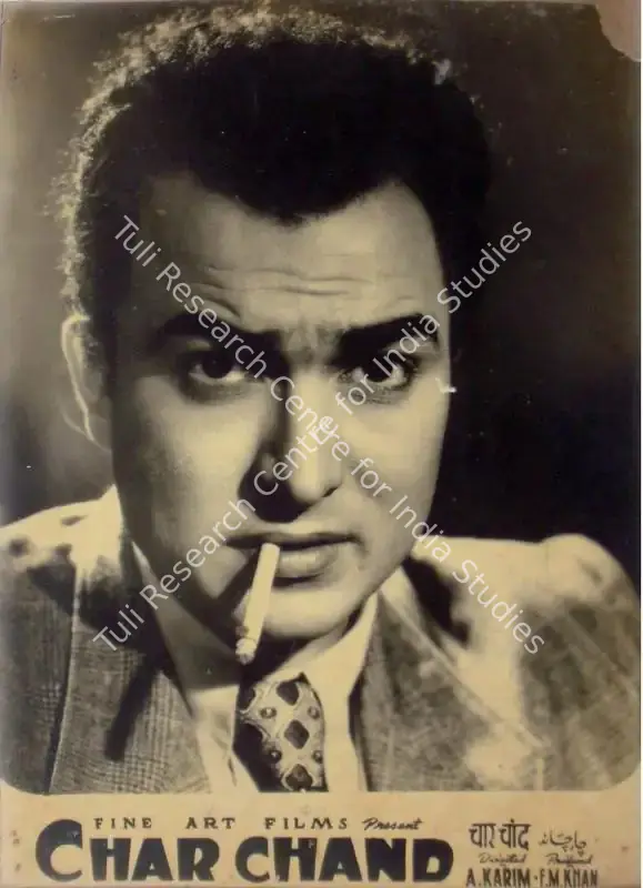 Khan, F.M. (Producer), Char Chand, 1953 | Lobby Card | CinemaEducation | 00810762