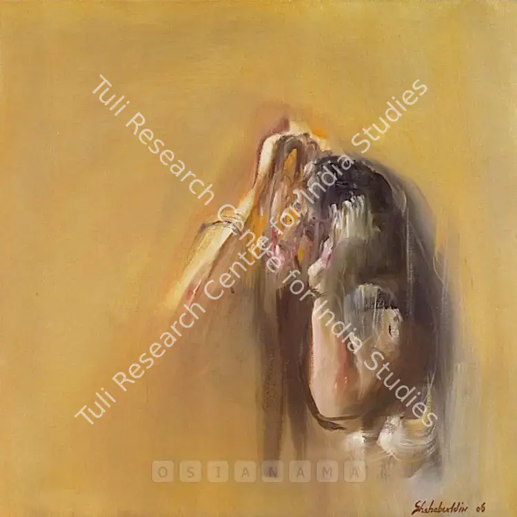Shahabuddin (Artist). Scream. Oil on canvas, 2007 | Painting | FineArts | 00576652