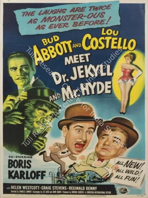 Christie, Howard (Producer), Abbott and Costello Meet Dr. Jekyll and Mr. Hyde, 1953 | Poster | CinemaEducation | 00790505