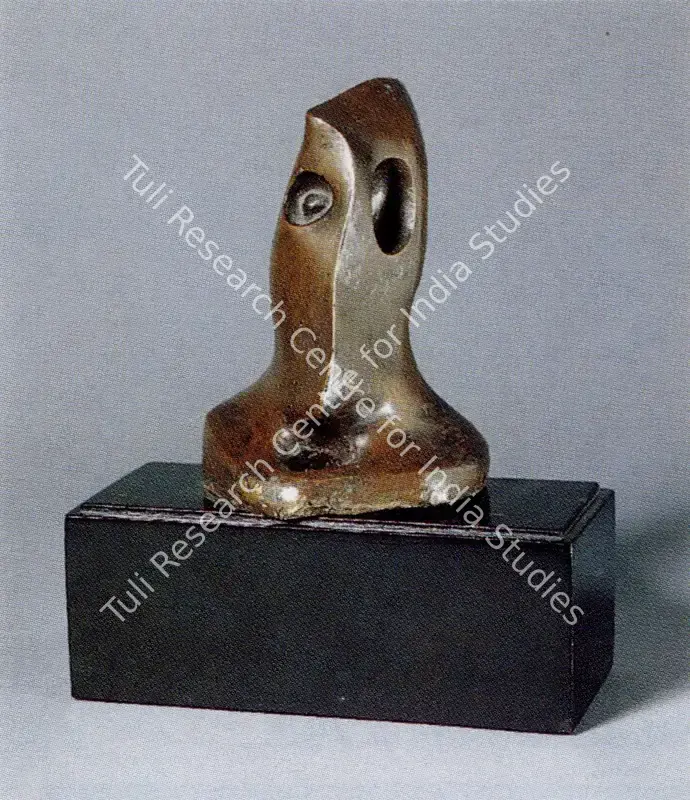 Sehgal, Amar (Artist). Hungry man. Bronze; Edition 5/5, 1960 | Sculpture | FineArts | 00373953