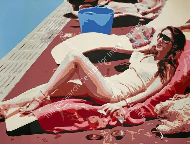 Lokhande, Suryakant (Artist). Untitled. High gloss oil on canvas, 2007 | Painting | FineArts | 00352338