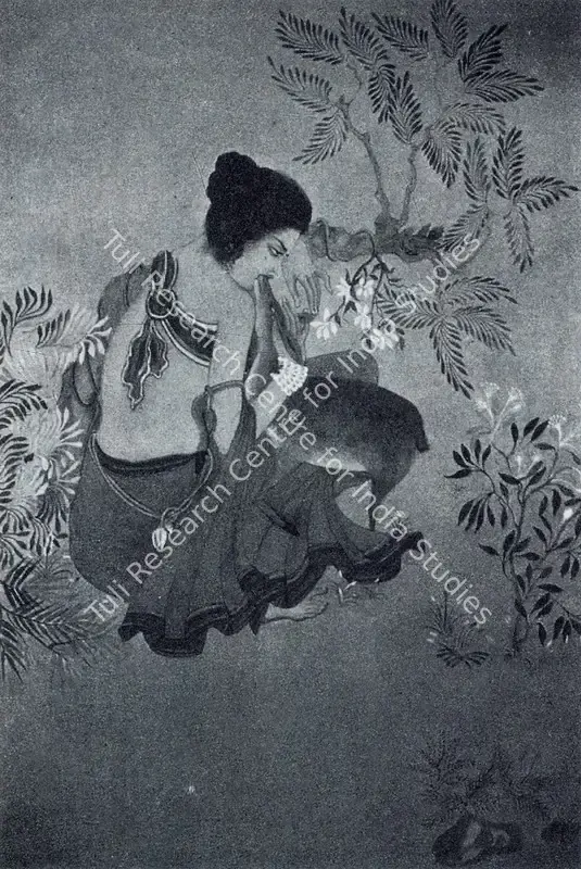 Ukil, Ranada (Artist). Sakuntala. Wash, n.d. | Marg, 1990 | Painting | FineArts | 00675107
