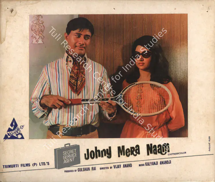 Mistry, Fali (Cinematographer), Johny Mera Naam, 1970 | Photographic Still Mounted on Lobby Card | CinemaEducation | 00765138