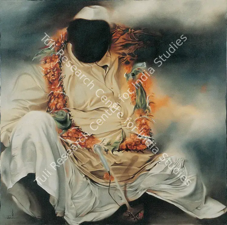 Mehrotra, Jaideep (Artist). State Of The State. Oil on canvas, 1989 | Painting  | 00879871