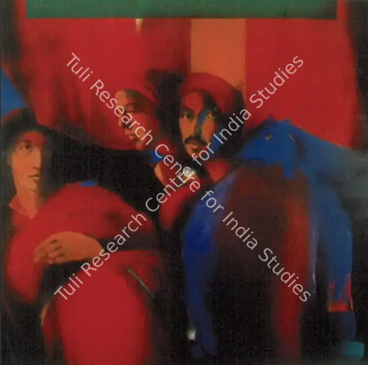 Awchat, Subhash (Artist). Untitled. Oil on canvas, 2000 | Painting | FineArts | 00373867