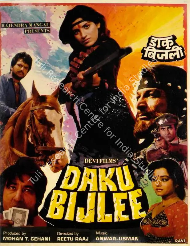 Gehani, Mohan T. (Producer), Daku Bijlee, 1986 | Song-Synopsis Booklet | CinemaEducation | 00863855