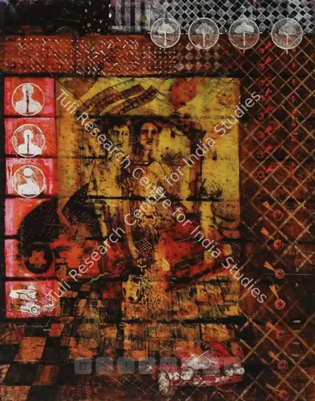 Rao, A. Rajeswara (Artist). Untitled. Acrylic on acrylic sheet, 2004 | Painting  | 00879942