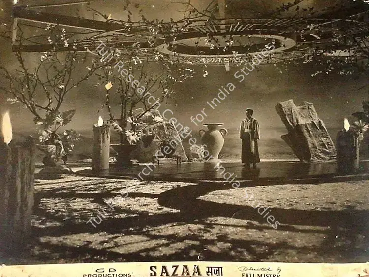 Sippy, G.P. (Producer), Sazaa, 1951 | Lobby Card | CinemaEducation | 00826991
