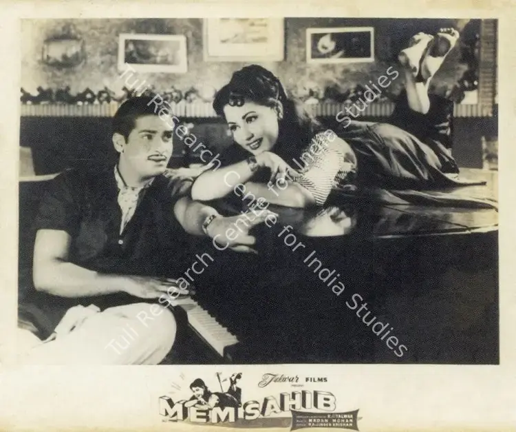 Talwar, R.C. (Producer), Mem Sahib, 1956 | Photographic Still Mounted on Lobby Card, Marg, March - June 2017 | CinemaEducation | 00512707