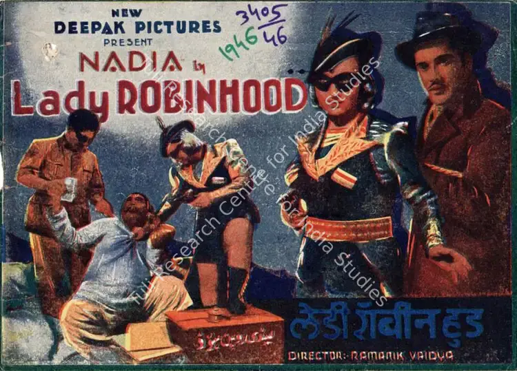 Vaidya, R.N. (Director), Lady Robin Hood, 1946 | Song-Synopsis Booklet | CinemaEducation | 00781820