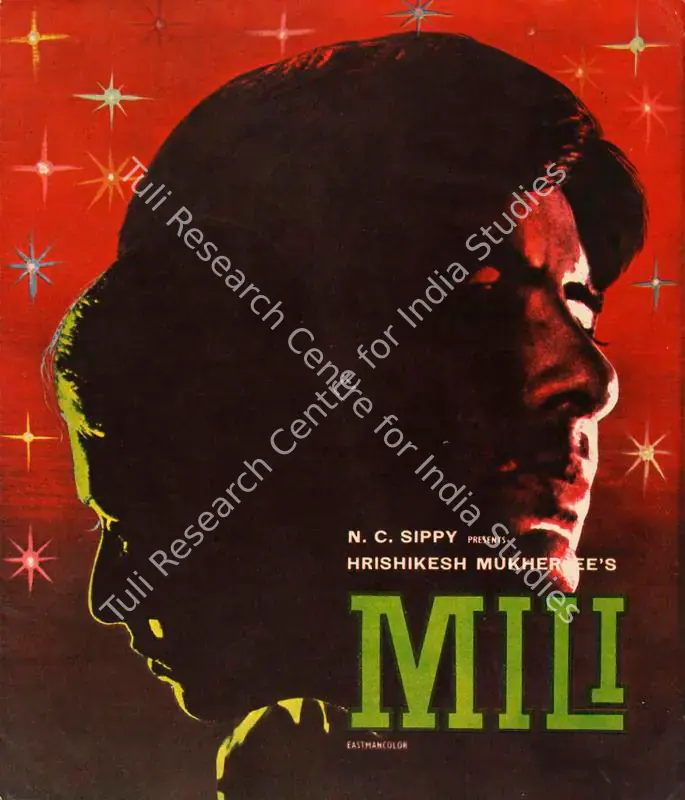 Mukherjee, Hrishikesh (Producer), Mili, 1975 | Song-Synopsis Booklet | CinemaEducation | 00779042