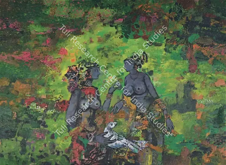 Santhanaraj, A.P. (Artist). Untitled. Oil on canvas, 1992 | Painting | FineArts | 00604688