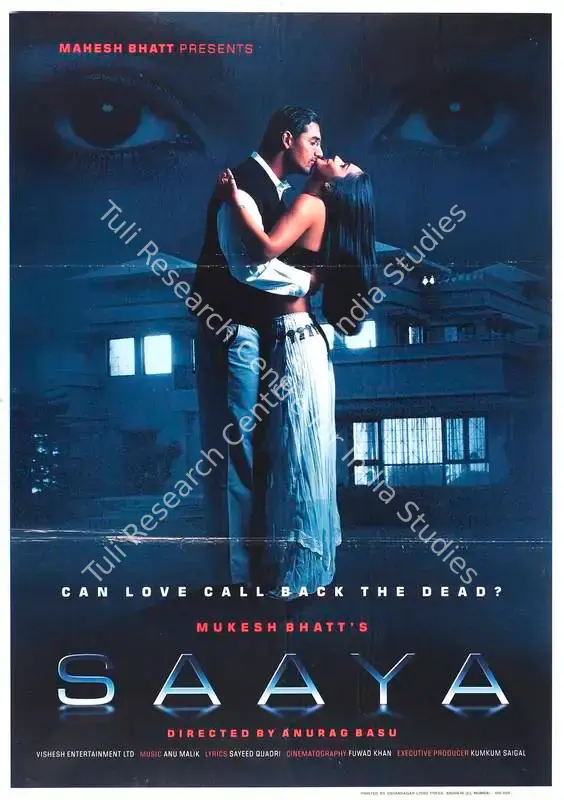 Bhatt, Mahesh (Producer), Saaya, 2003 | Full Sheet Poster | CinemaEducation | 00769535
