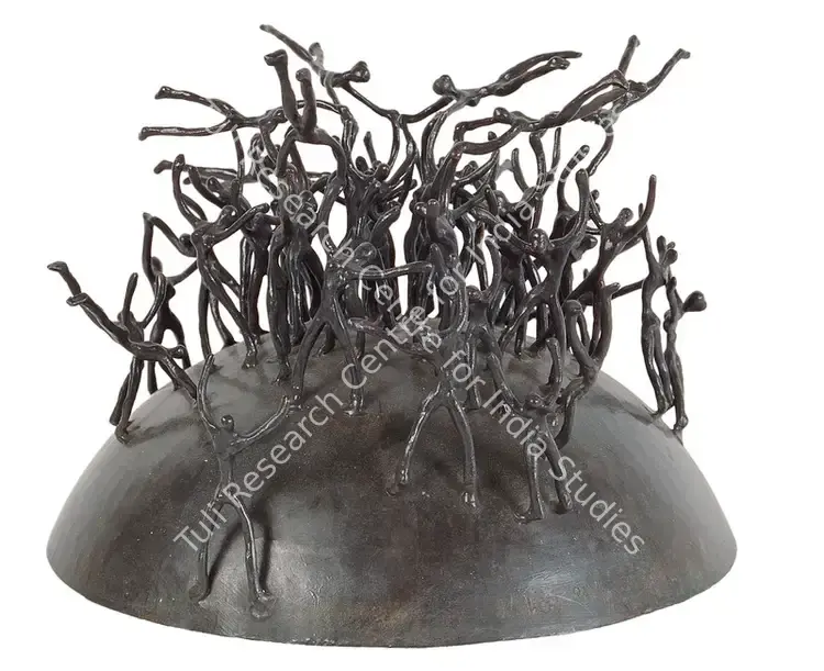 Radhakrishnan, K.S. (Artist). Figures. Bronze, 2002 | Sculpture | FineArts | 00597797