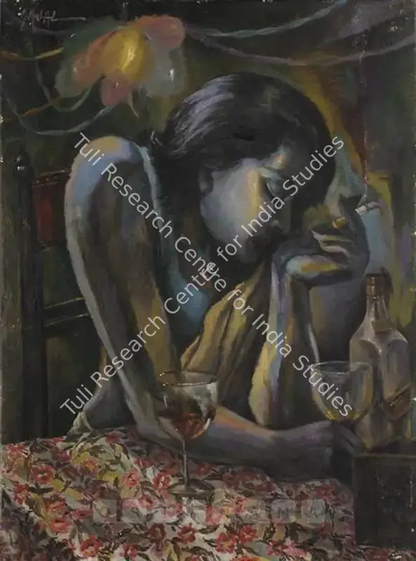 Roy, Sajal (Artist). Untitled. Watercolour on paper, early 1960s | Painting | FineArts | 00575783