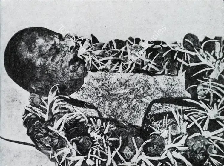 Patel, Gieve (Artist). Dead Politician. 1969 | Art Heritage 2, 1982-1983 | Painting | FineArts | 00530034