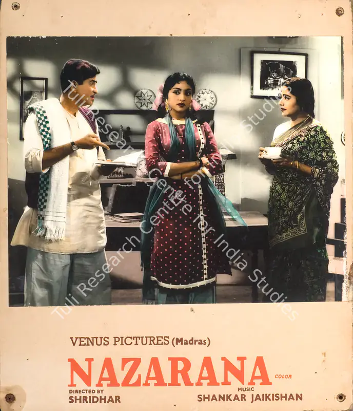 Krishnamoorthy, S. (Producer), Nazrana, 1961 | Photographic Still Mounted on Lobby Card | CinemaEducation | 00765393