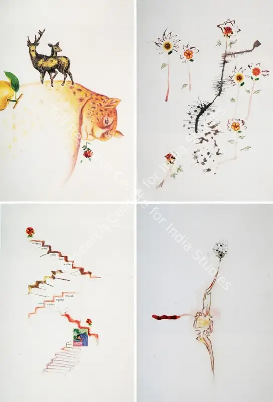 Sen, Mithu (Artist). Untitled. Mixed media on paper, 2006 | Painting | FineArts | 00575527