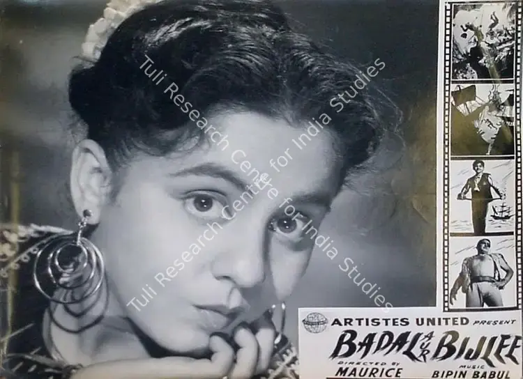 Four Aces (Producer), Badal Aur Bijlee, 1956 | Lobby Card | CinemaEducation | 00810027