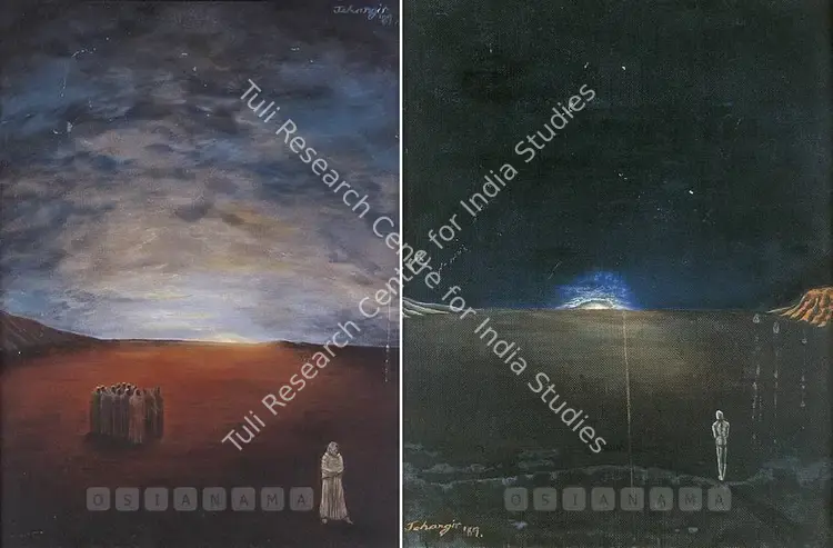 Jani, Jehangir (Artist). Untitled. Oil on board, 1989-1990 | Painting | FineArts | 00599934