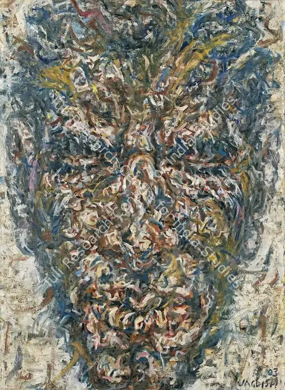 Chander, Jagdish (Artist). Visage. Oil on canvas, 2003 | Painting | FineArts | 00352369