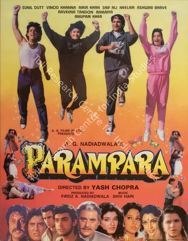 Nadiadwala, Firoz A. (Producer), Parampara, 1992 | Full Sheet Poster | CinemaEducation | 00767777