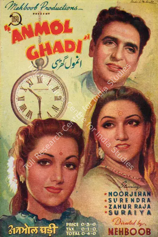 Mehboob (Producer), Anmol Ghadi, 1946 | Song-Synopsis Booklet | CinemaEducation | 00863019