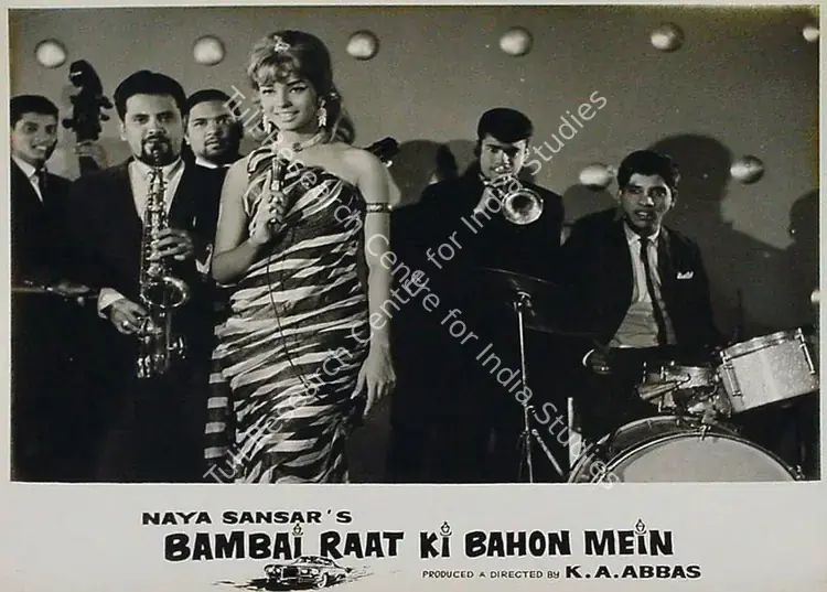 Ramachandra (ii) (Cinematographer), Bambai Raat Ki Bahon Mein, 1967 | Lobby Card | CinemaEducation | 00815355