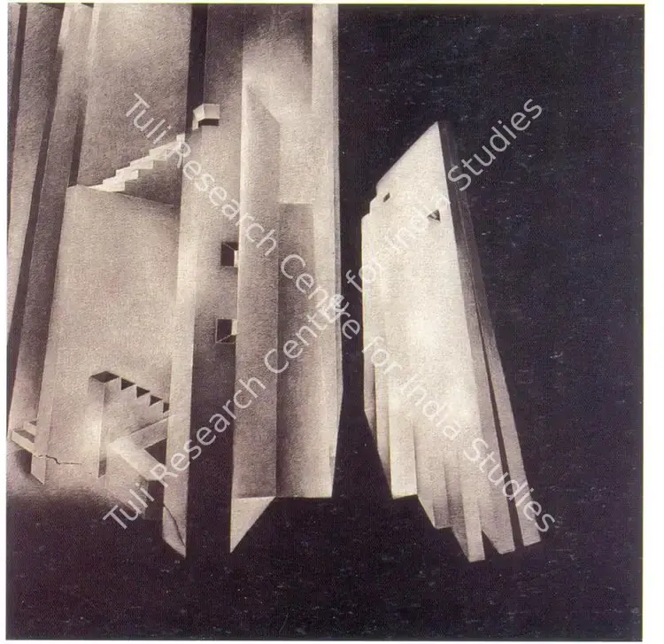 Chhabda, Bal (Artist). South Indian Landscape. Acrylic on canvas, 1974 | Painting  | 00878534