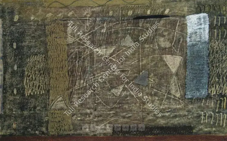 Harshavardhana, S. (Artist). Untitled. Mixed media on paper, 1998 | Painting  | 00879925