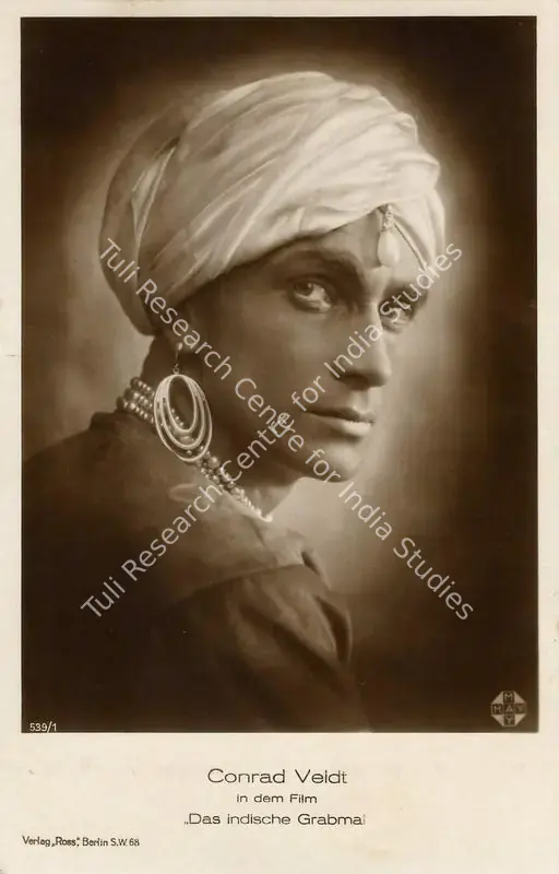 Brandes, Werner (Cinematographer), The Indian Tomb, Part I: The Mission of the Yoghi, 1921 | Postcard | CinemaEducation | 00795483